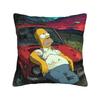 Anime SSimpsonss Cartoon  Pillowcase Product Printing Cushion Cover Decor  Throw Pillow Case Cover Car MultiSize