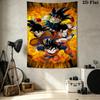 Dragon Ball Super Wall Tapestry Aesthetic Wall Hanging Printed Fabric Blanket Decorative Tapestries For Bedroom Living Room Home Decor