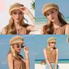Sunshade Women Baseball Cap Solid Color Octagonal Cap Fashion Grass Beanie Cap  Outdoor