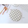 1 Piece Fashion Nordic Cute Cotton Non - slip Yellow Gray Kitchen Cooking Baking BBQ Potholders Oven Mitts Microwave Gloves