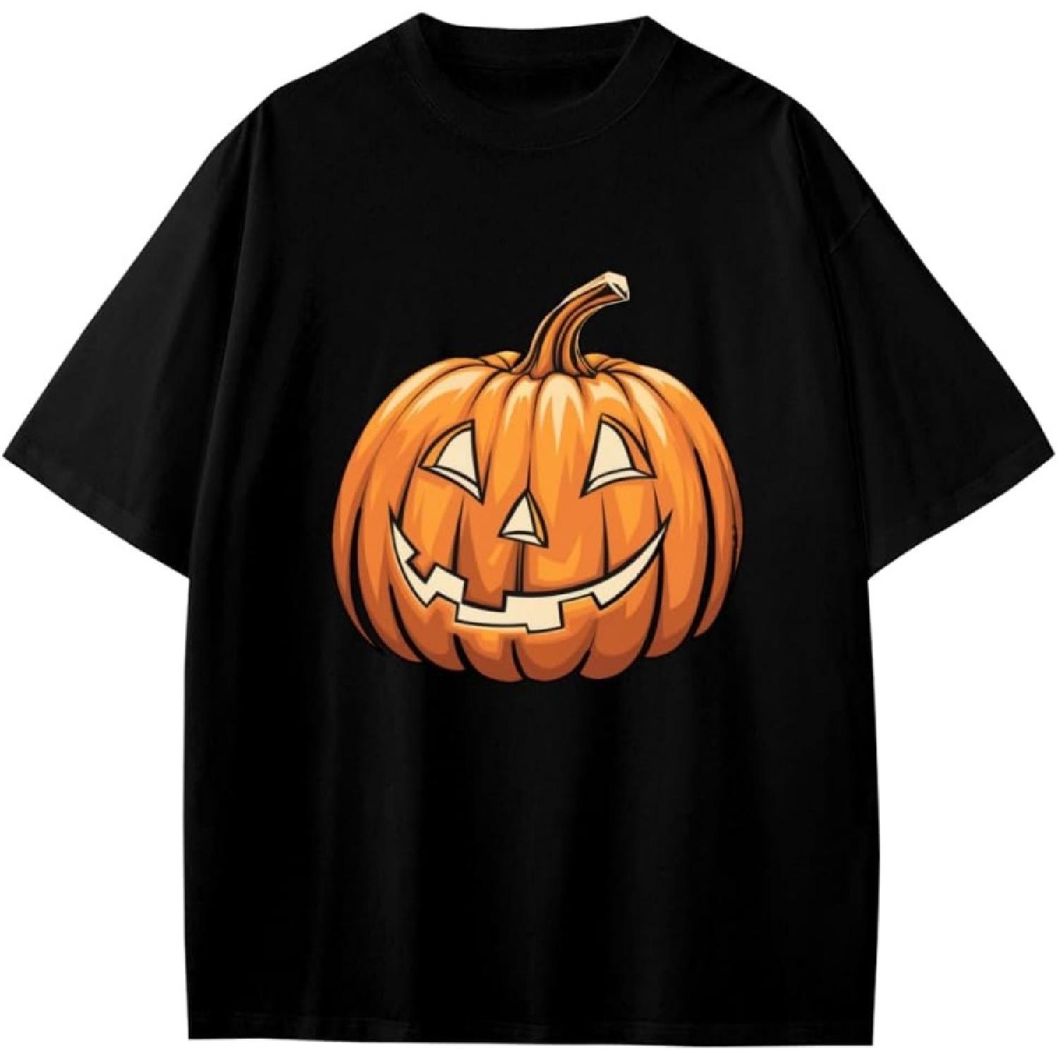 Vintage Pumpkin Anime Cartoon Gift Girls Boys Teens T-Shirt XXXXXL разноцветный