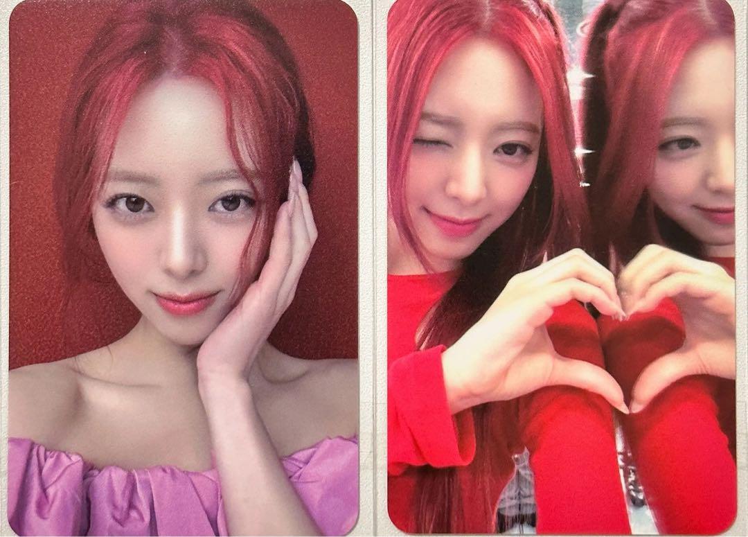 

[USED] ITZY born to be Yuna everline autograph session trading card