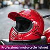 Motorcycle Helmet Hawk-billed Helmet Is Suitable for Off-road Vehicle Retro Cruise Tip Motorcycle Space Helmet.
