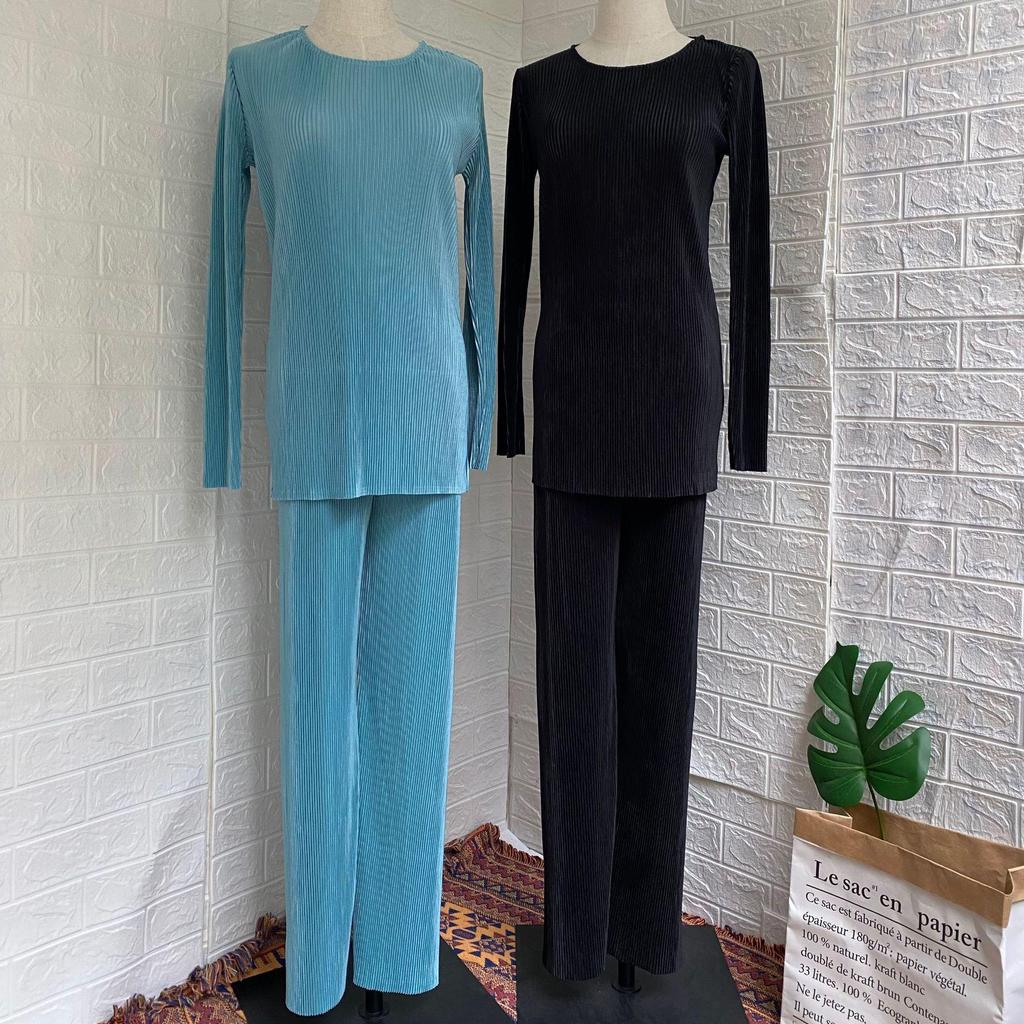 M148# Ethnisches Falten-Freizeitset für Damen - Südostasiatischer/Arabischer Stil