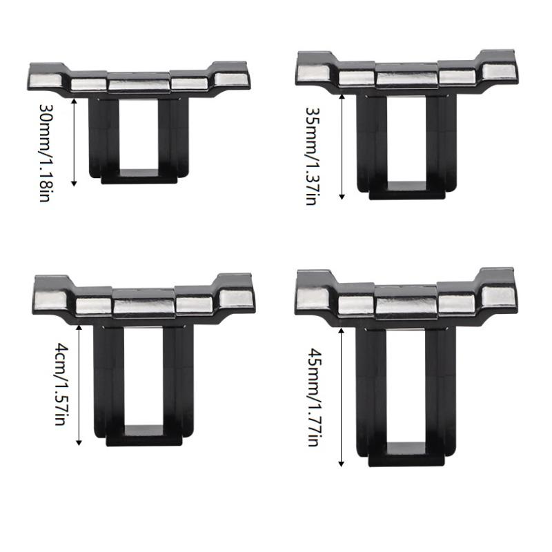 10/30Pcs Solar Panel Drainage Clips Roof Solar Panel Frame Cleaning Photovoltaic Panel Water Guide & Mud Clamp