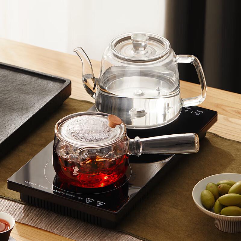 Mingzhan Automatic Electric Glass Tea Kettle CN plug (adapter included)
