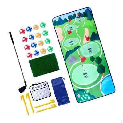 4-8 Yaş Çocuklar İçin Vuruş Matlı Golf Aktivite Seti