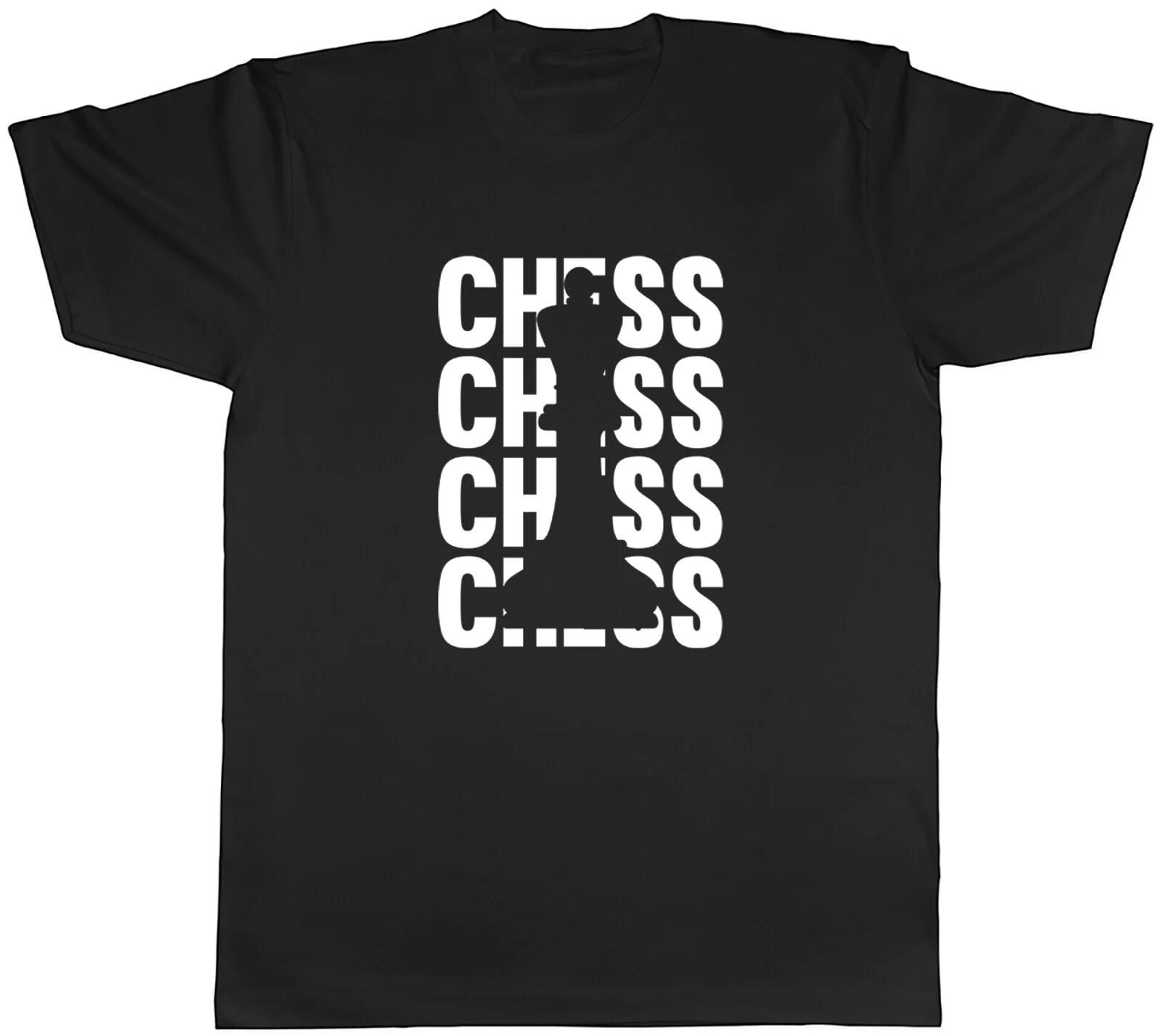 Chess Lover Mens T-Shirt Chess Fanboy Player Present Idea Tee Gift XXL