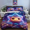 3D Cute Cartoon Stars Bedding Set Printed Single Comforter Quilt Bed Cover Duvet Cover Pillow Case 3 Pieces Sets Kids Adult Size