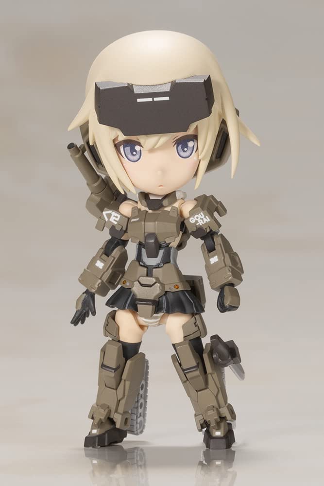 Kotobukiya Rahmenarme Mädchen Qpmini Gourai Höhe 65mm Kunststoff Modell FG092 Ca. Nicht maßstabsgetreu
