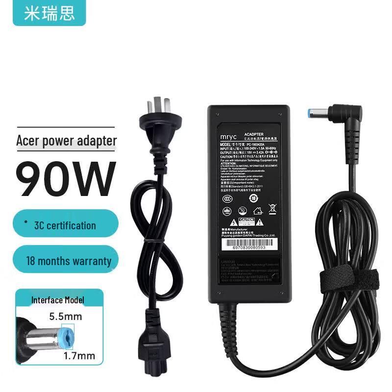 mryc 90W Laptop Power Adapter for Acer