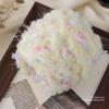 Mixed Blended Yarn Colorful Woven Thread New Flowers Fancy Yarn  Knitted Scarf Hat Sweater
