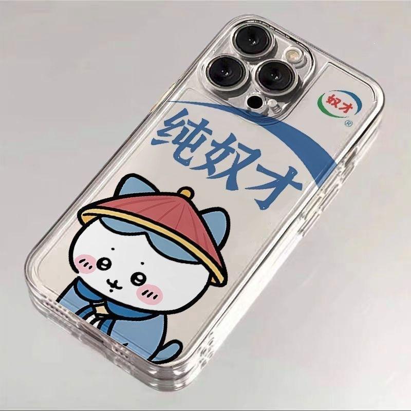 Cartoon for Apple 15 Transparent iPhone14/16promax Mobile Phone Case 1312pro/11 Soft 6/7/8/5