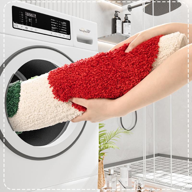 Fruit Carpet Imitation Cashmere Cartoon Non-Slip Floor Mat Household Door Doorway Bathroom Absorbent Floor Mat Foot Mat Decor