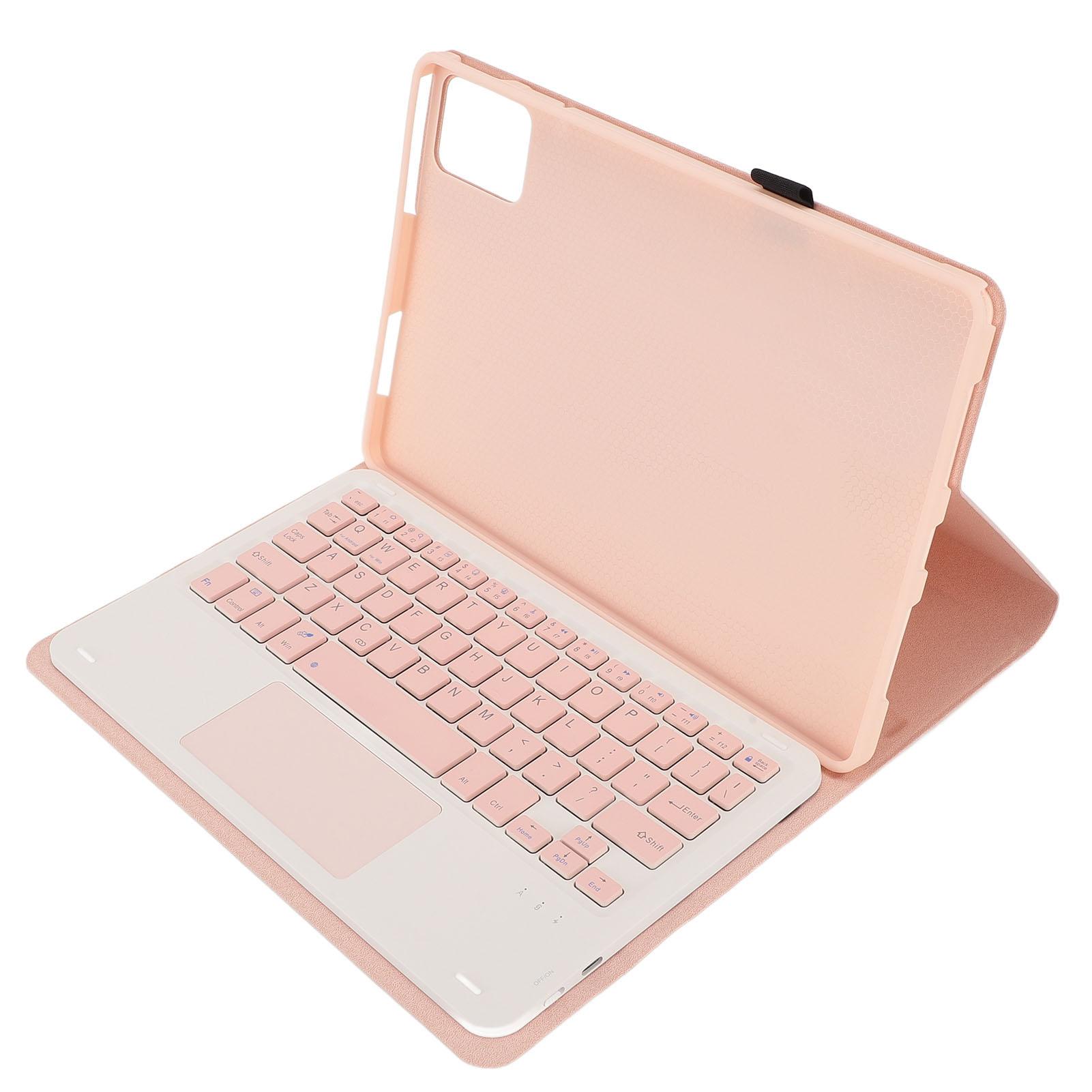 

Чехол-клавиатура с сенсорной панелью для Tab M11 для Tab K11 LTE 2024 TB‑330FU 330XU 11-дюймовый планшетный чехол с розовый