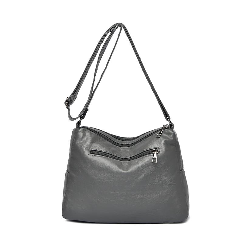 Women's Shoulder Bag Middle-aged Mom Bag Multi-pocket Shoulder Bag Lightweight Crossbody Bag