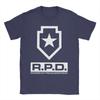 STARS Raccoon Police DepartUnisext T Shirts Unisex WoUnisex Pure Cotton Vintage TShirts Round Collar Tee Shirt Clothing Big Size