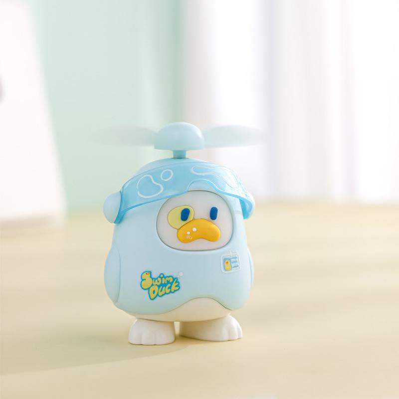 

USB Rechargeable Diving Duck Mini Cartoon Handheld Fan 58x54x80mm