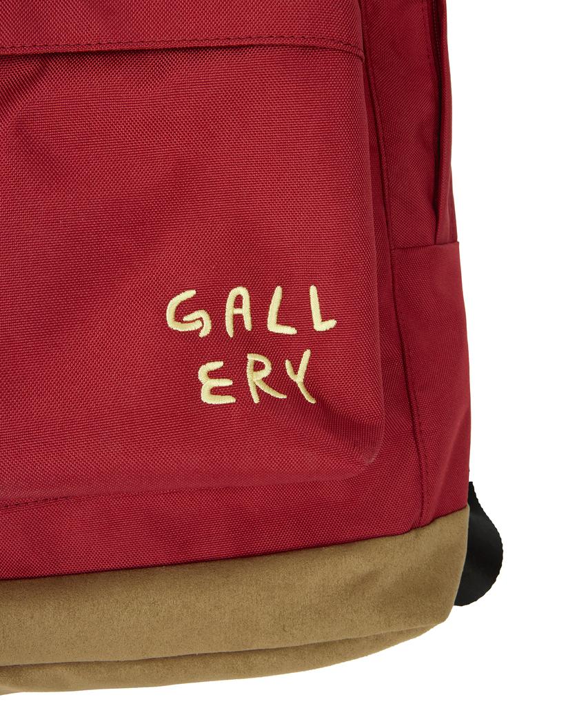 1011 Gallery Gallery Logo Back Pack - Burgundy