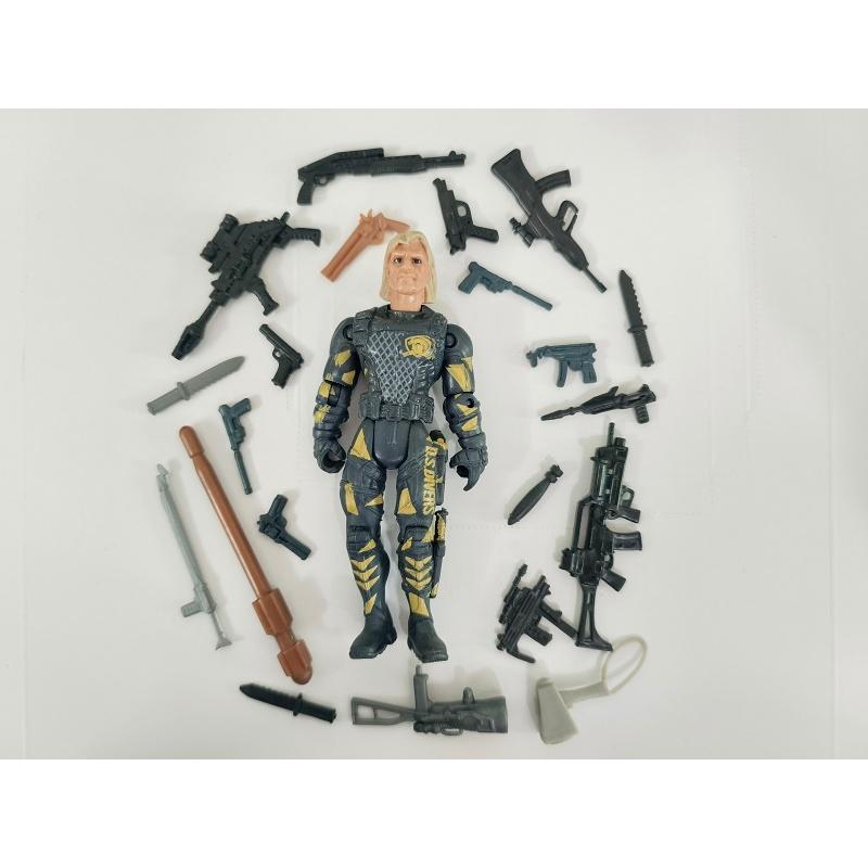 3.75" Action Figure Lanard The Corps Special Forces Soldier With Accessories Kid Toy Figure 041