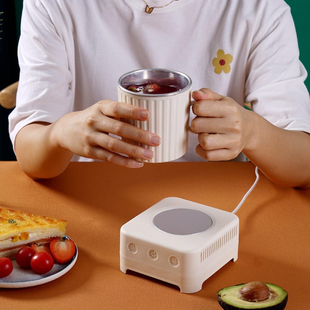 400ML Cold Drink Iced Cup Heating and Cooling Dual-purpose Frozen Water Cup Quick-cooling Cup  Gift