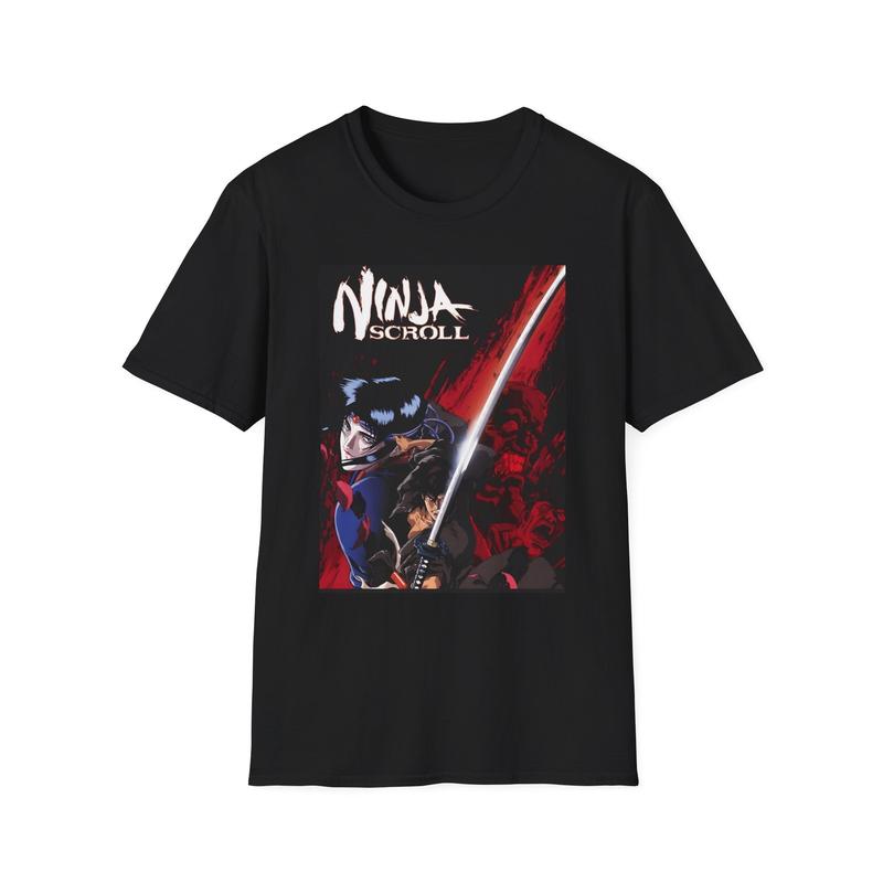 Ninja Scroll Anime Unisex T-Shirt S
