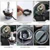 2PC Base For BMW VW Nissan Opel Ford Mercedes-Benz Base H7 Bulb Socket Car Accessories H1 LED Headlight Bulb Base Holder Adapter