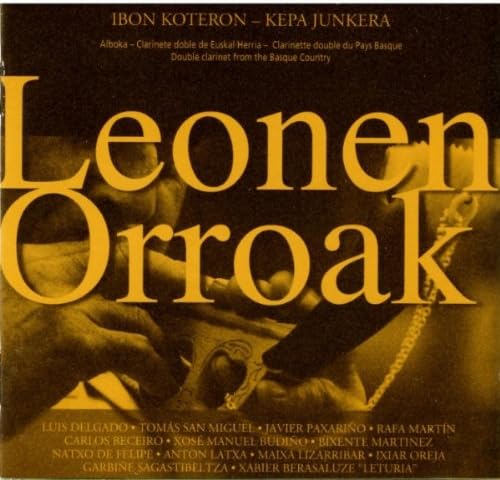 

CD IBON KOTERON & KEPA JUNKERA - Leonen Orroak KD449 Japan ObiMusic Others Used