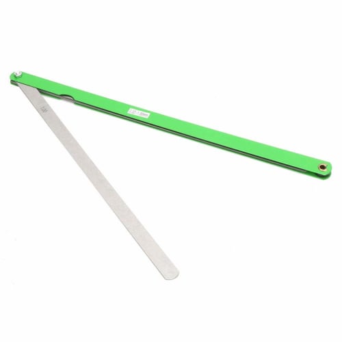 300mm Thickness Gauge, 17-Piece Set, 0.02-1mm, Stainless Steel Filler Gauge, High Precision for Measuring Gap, Adjusting String Height, and String Spa