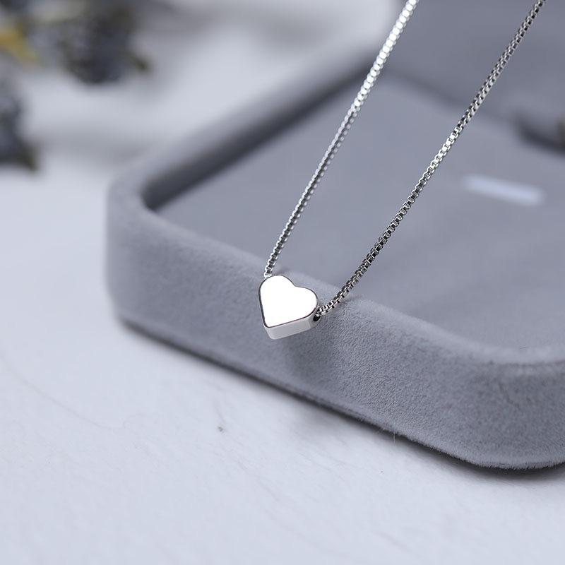 

Минималистичное колье-подвеска в виде сердца из титановой стали – Женская легкая роскошь, не выцветает, крутой стиль, цепочка для ключицы