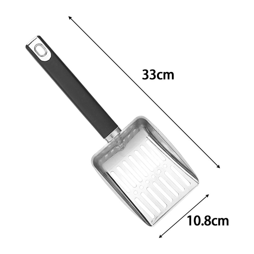 Metal Cleaning Scoop Sand Sifter Sand Scoop with Handle Metal Reptile Litter