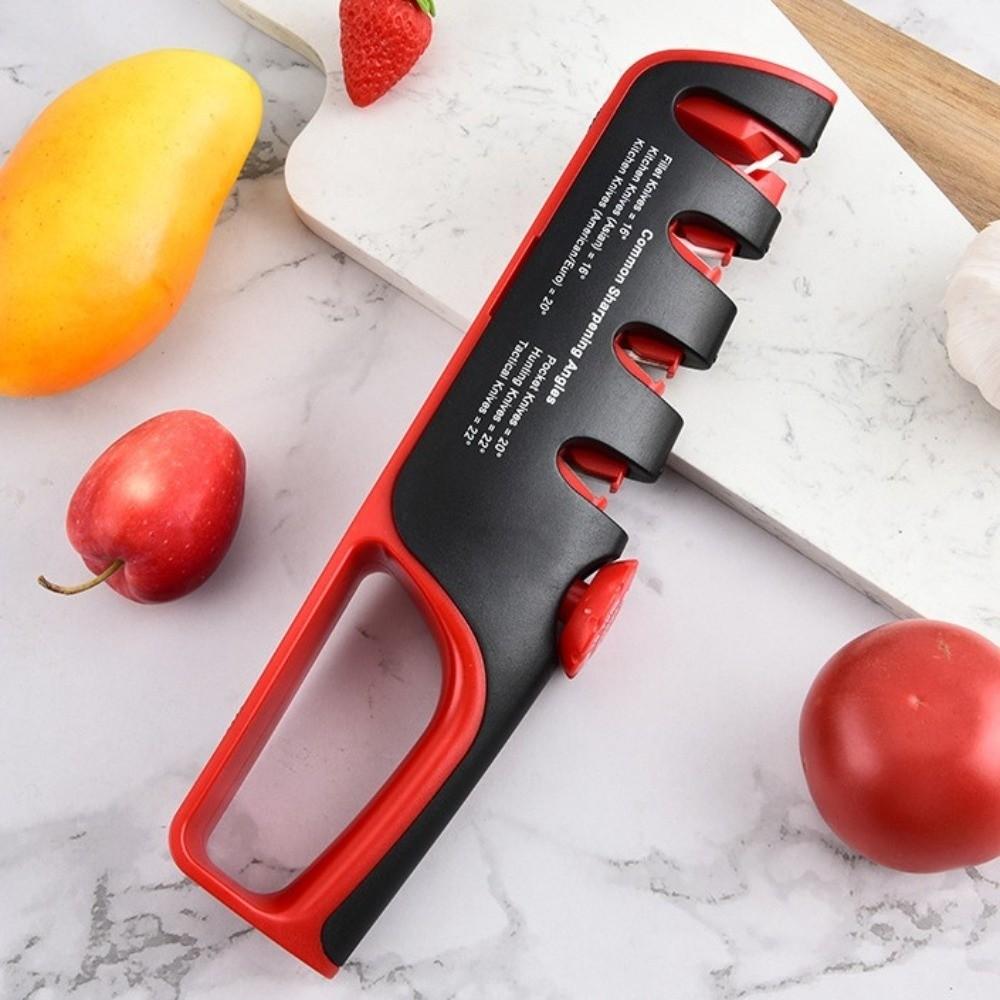 Coarse Fine Multifunctional Sharpener Stainless Steel Professional Sharpener  Cooking Accessories