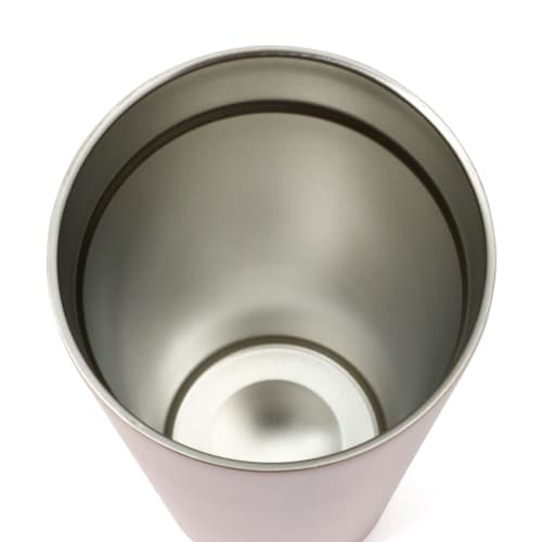 Francfranc Stainless Steel Tumbler with Lid, 650ml, Pink, Double-Layer Vacuum-Resistant, Insulated for Hot or Cold Drinks, Perfect for the Office or a