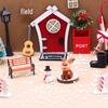 Miniature Park Bench Recliner for Moss Succulent Terrarium and Sand Table Models