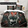 3D Printing Trendy Soft Street Fighter Game Bedding Set Duvet Cover Pillowcase Comforter King/Queen Size Boys Adult Bed Set