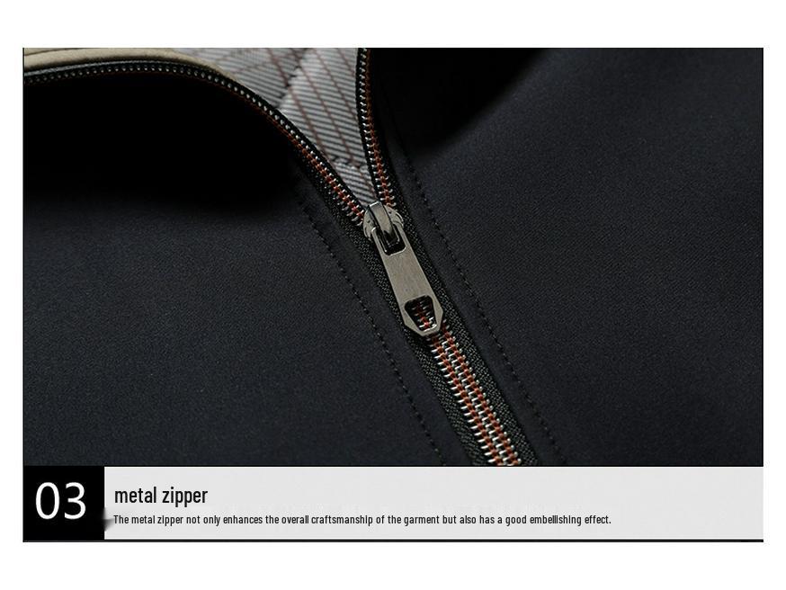 Woodpecker Men's 2025 Autumn/Winter Thickened Cotton Jacket for Middle-aged & Elderly