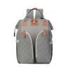 Multi Functional Mother and Baby Bag New Embroidery Thread Diamond Grid Large Capacity Rear Dry Wet Separation Bag Mommy Bag