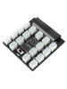 PCI-E 12V 50Pin to  17  6Pin ower Supply Server Adapter  Board for  750W 1100W 1600W 2000W 2400W SU