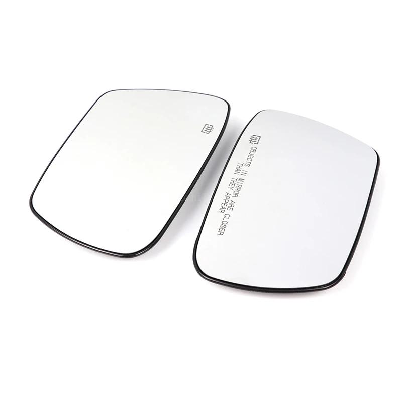 Left Right Side Heated Mirror Glass LH RH Replacement for Jeep Grand Cherokee 2005-2010 5142875AA, CH1324102 5142874AA,CH1325102