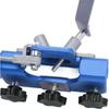 Chainsaw Chain Sharpening Jig, Portable Manual Sharpener for Sharpen with The Hand Crank, Suitable All Kinds of Saws and Electric Saws, Tool Clamp