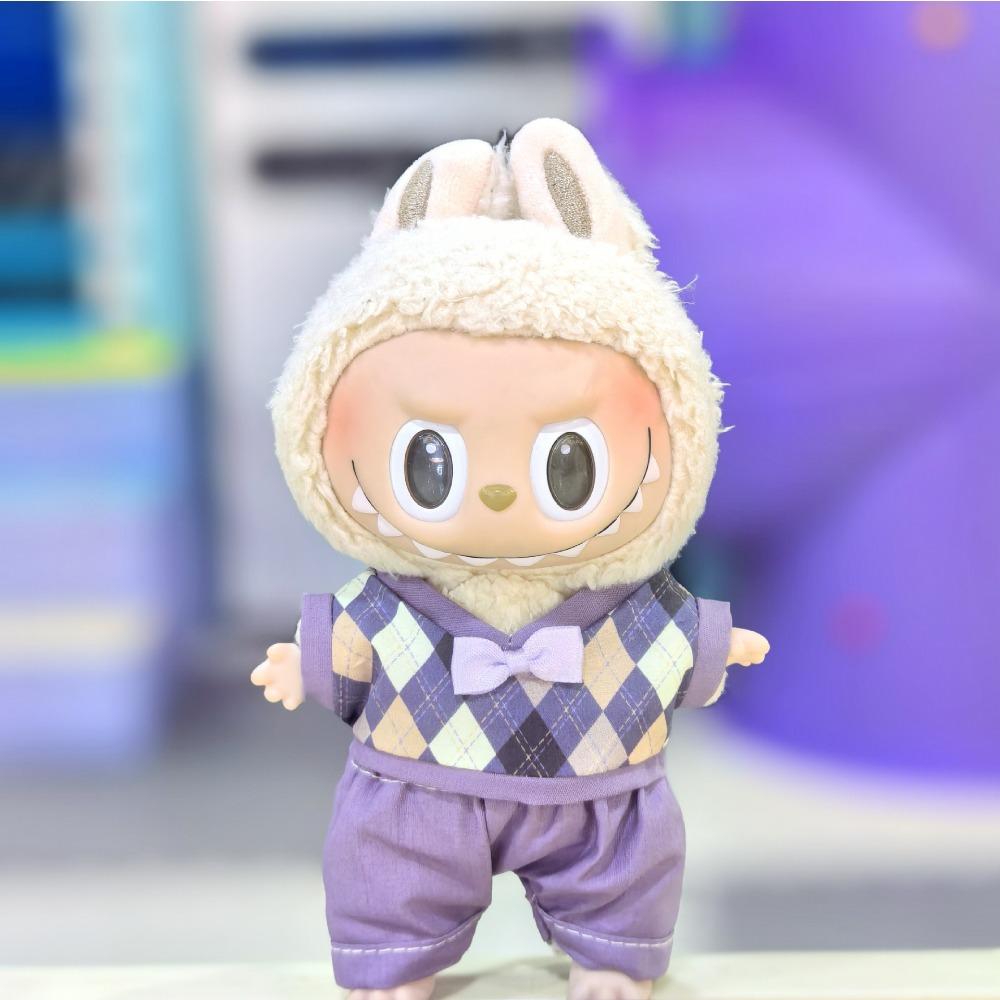 17CM Pendant Doll Baby Clothes First, Second and Third Generation Blind Box Dress Set Accessories