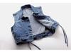 2022 Women's Slim Fit Lace-Up Denim Vest with Large Pockets - Summer Thin, Versatile, and Flattering.