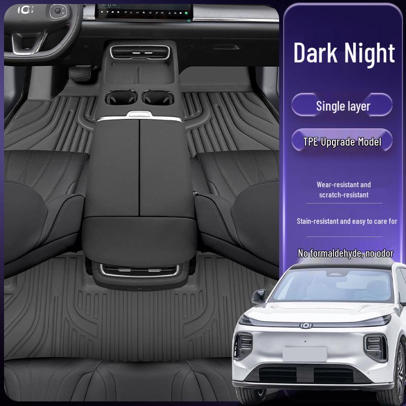 Eco-friendly Double-Layer Waterproof Dustproof Floor Mats for Q07 Car