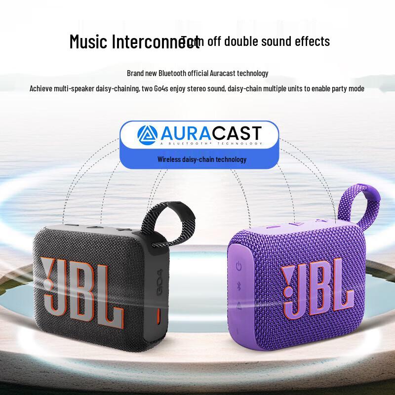 JBL GO 4 Portable Bluetooth Speaker