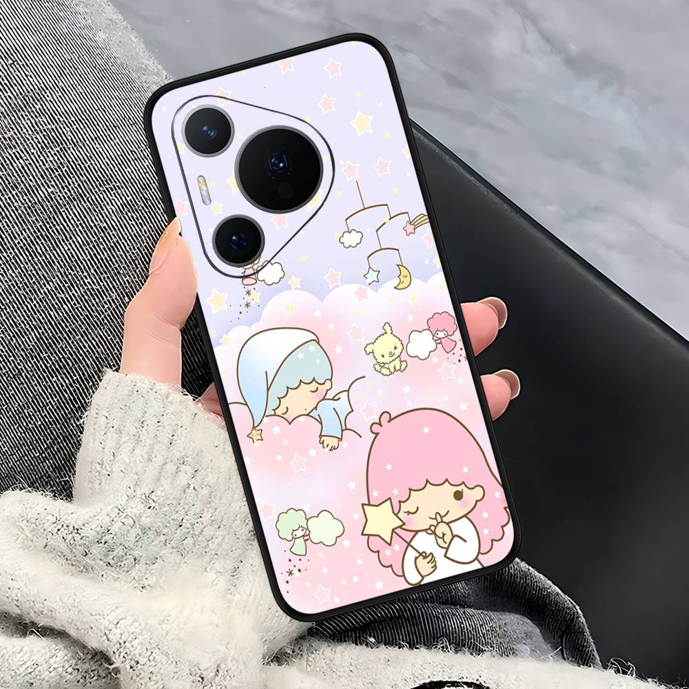 L-Little Twin Stars Phone Case For Huawei P 8 9 10 20 30 40 50 Pro Lite Psmart Honor 10 lite 70 Mate 20lite