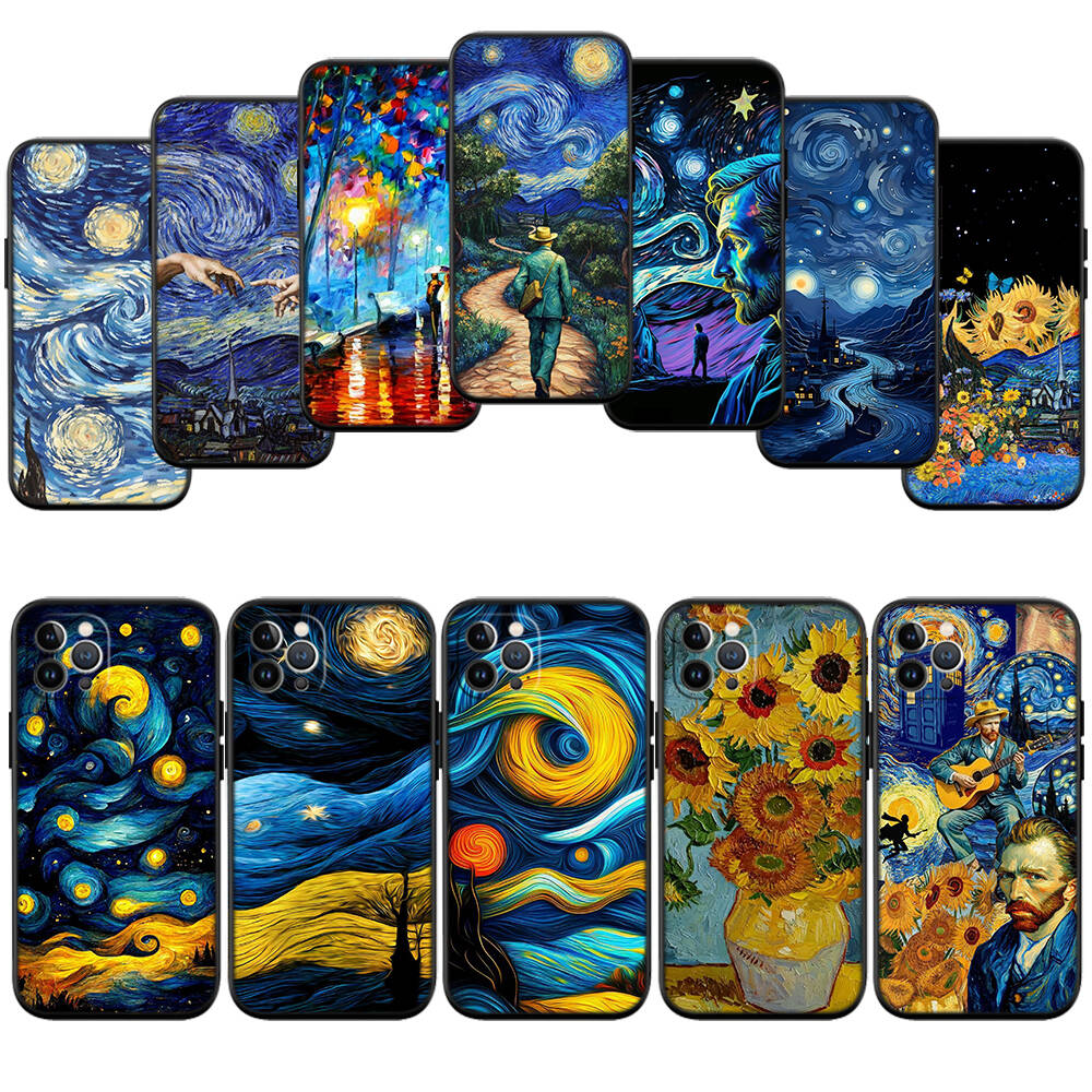 Starry Night Van Gogh New Phone Case for Samsung S20 S21 S22 S23 S24 FE Ultra Plus Lite S21S A07 A17 A36 A37 A55 A57 F06 F16 M06 M16 M56