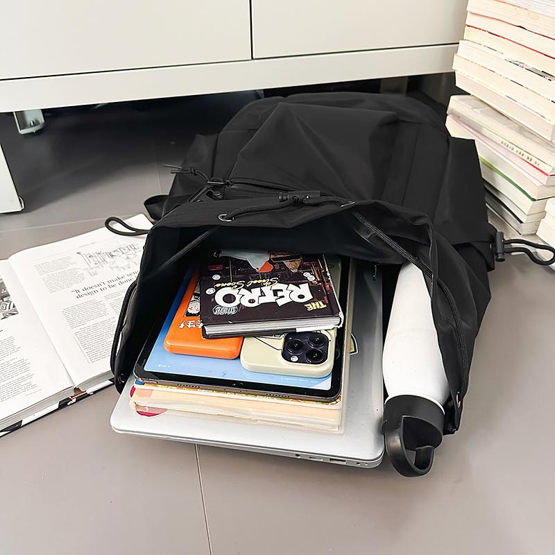 Жіночий рюкзак Чоловічий рюкзак великої місткості для подорожей на відкритому повітрі Нейлоновий студентський шкільний рюкзак