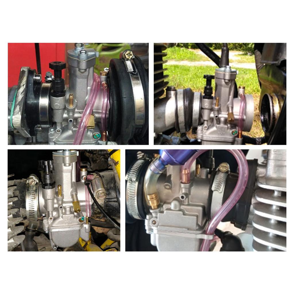 Upgraded Motorcycle Carburetor Kits Metal Rubber Carburetor Motorcycle Modification Part Better Engine Efficiency