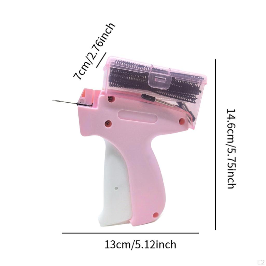 Clothes Tagging Attacher Clothing Machine with 5 Pinheads Price Tag for