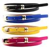 Fashion Women Candy Color Thin Narrow Faux Leather Dress Belt Buckle Waistband